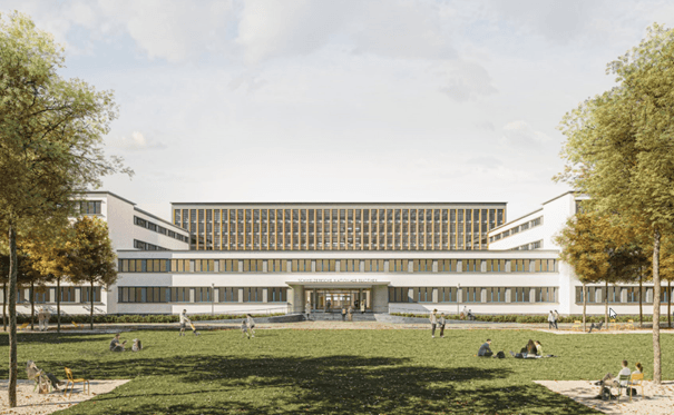 Visualisierung der Nationalbibliothek Bern